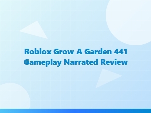 A Narrated Journey Through Roblox's Garden